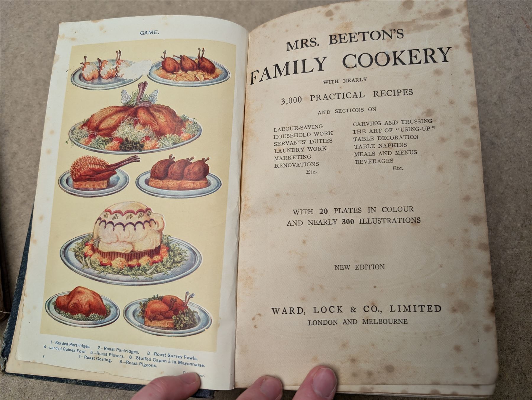 Arabella Atkyns, The Family Magazine, 1741, and Mrs Beeton's Family Cookery (2)