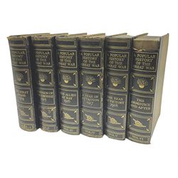 A Popular History of the Great War London The Fleetway House, Edited by Sir J. A. Hammerton Includes 1000 maps and illustrations six volumes 