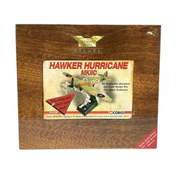 Corgi Aviation Archive - Limited edition AA35507 1:32 scale model of a Hawker Hurricane MKIIC, No.0521/1260, boxed with certificate card 
