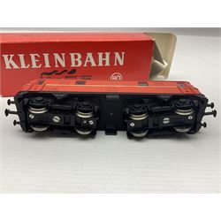Kleinbahn HO gauge - three locomotives 2062 Diesel-Verschublokomotive; OBB 1041 Elektrische Universallokomotive; all  boxed (3)