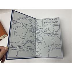 Folio Society - twenty-one volumes including Columbus on Himself, St Joan of Arc, The Devils of Loudun, The Rise and Fall of Athens, etc  