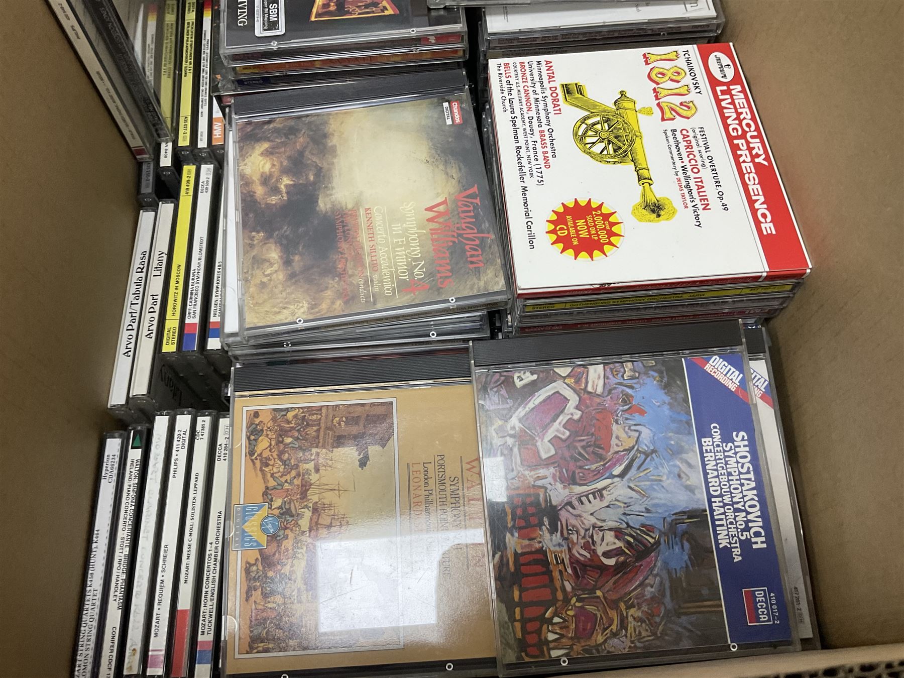 Large collection of CD's mainly classical etc, including Tchaikovsky, John Tavener, Handel and Vaughan Williams etc