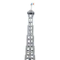 Lego Eiffel Tower no. 10181, 1:300 scale, built, with box and instructions