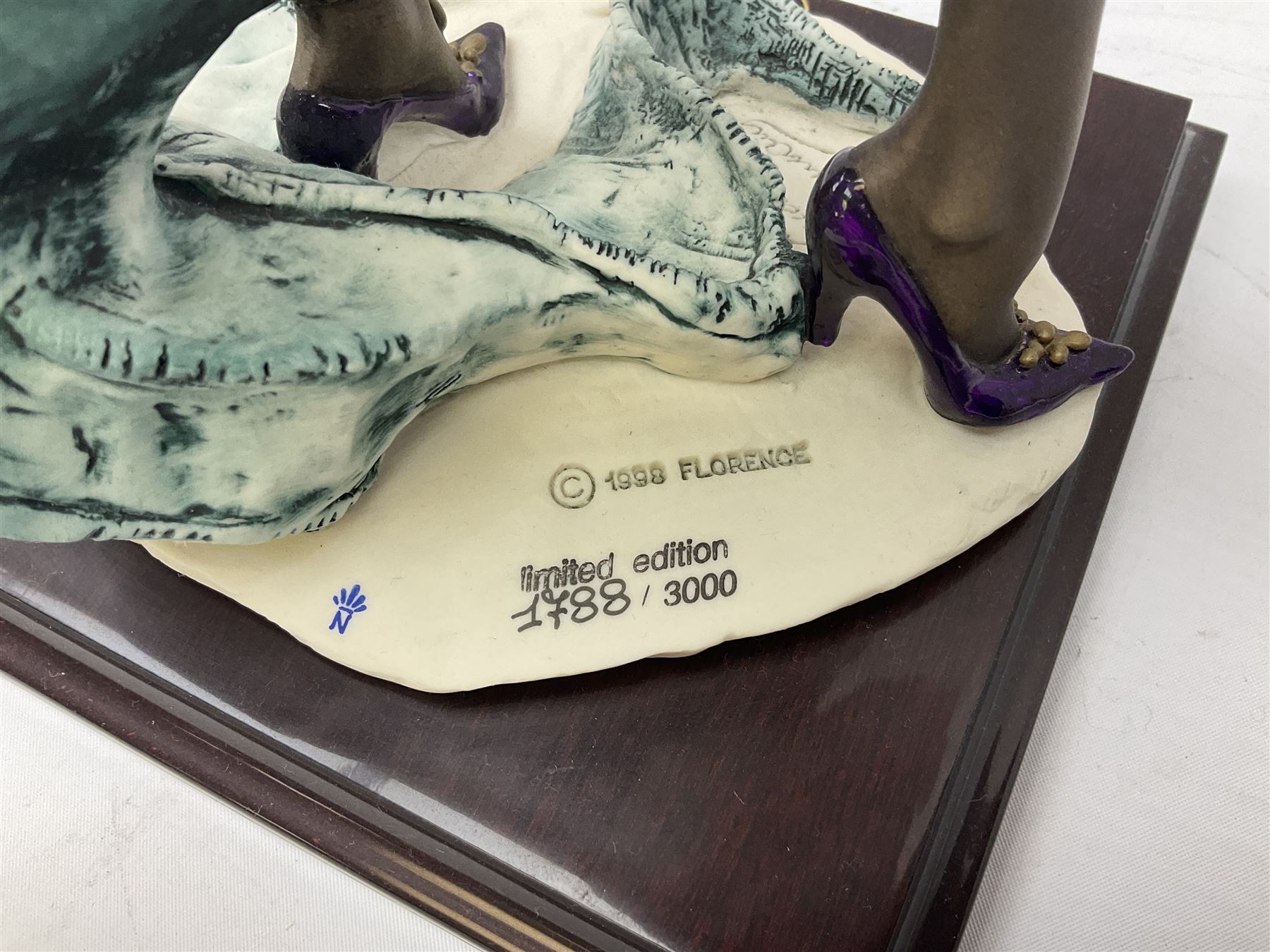 Giuseppe Armani Florence limited edition Josephine figure, 1788/3000, no. 1294C, H52cm