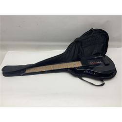 American YouRock YRG 1000 Gen2 computerised Midi guitar L80cm; in YouRock soft carrying case with paperwork
