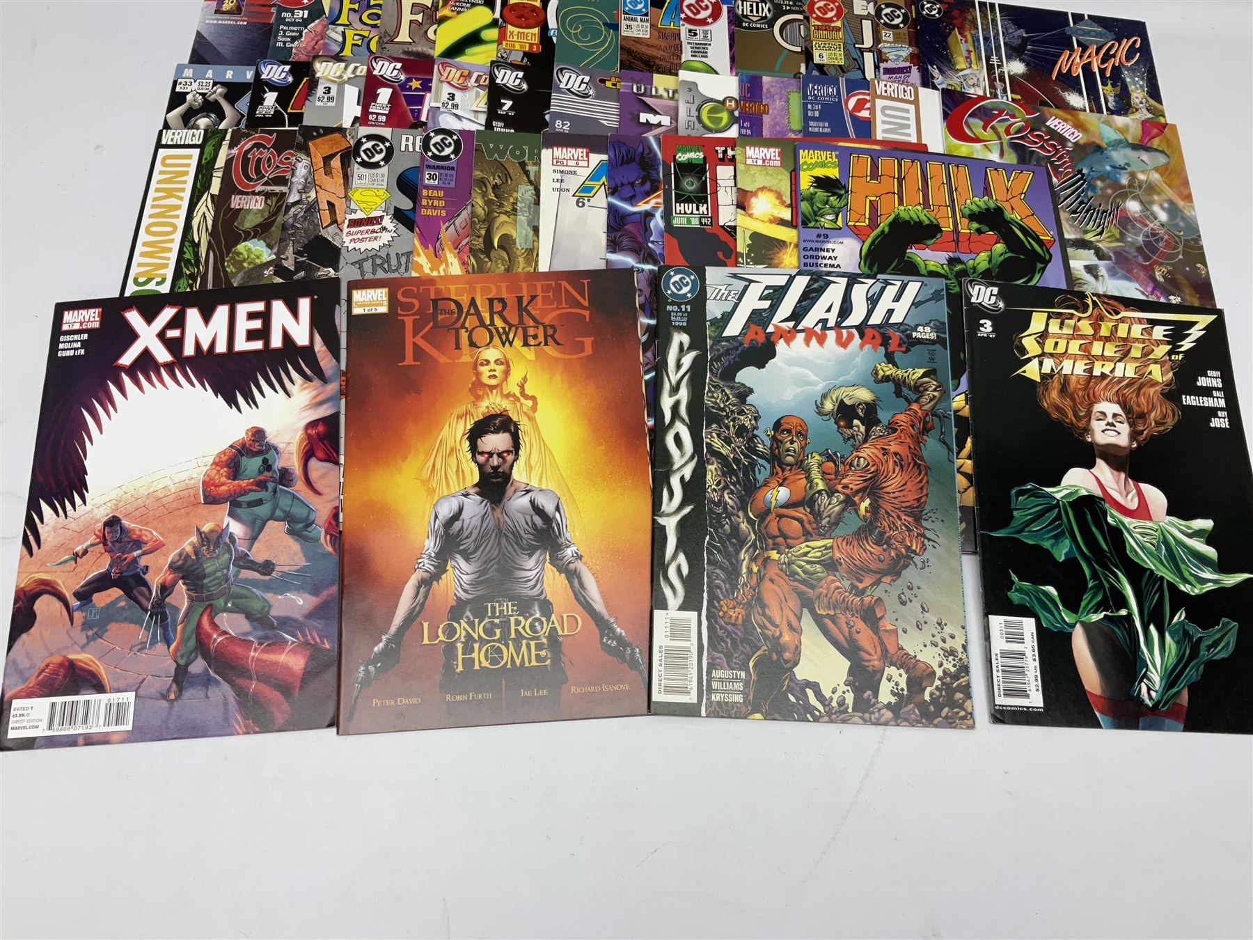 Mixed collection of Marvel, DC and Vertigo (1983-2012) comics, including Marvel Point One (2012) no.1 and Hawkman (1994) no.9 (51) 