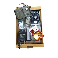 Electrical testing equipment and similar, to include Levell Transistor RC Ocillator type TG 150M, PYE Function Tester, RigExpert AA-200, etc