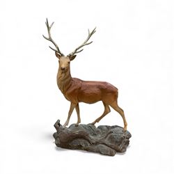 Beswick Connoisseur Stag, together with other collectables