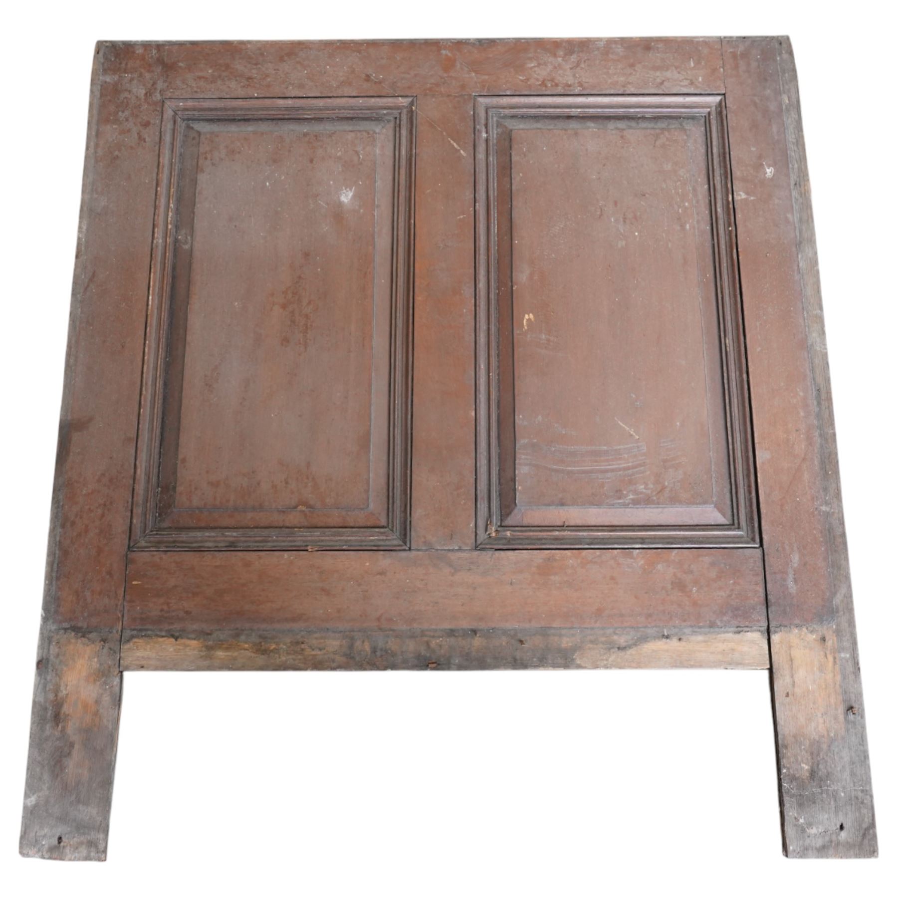 Architectural Salvage - Quantity of 19th century oak and pine church panelling including large bowed panel, others with carved decoration etc
Note: Removed in the 19th century from the church in the grounds of a private Yorkshire estate 
Provenance: property of a Nobleman