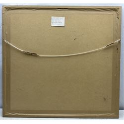 June Carey RSW RGI (Scottish 1942-): 'The Flying Horse', watercolour, signed and titled on label verso 51cm x 53cm