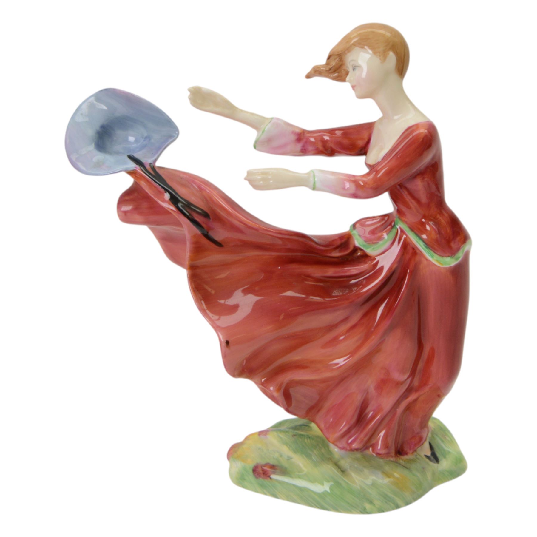 Royal Doulton Figure Hold Tight HN3298, together with May HN2746 and Fiona HN3252