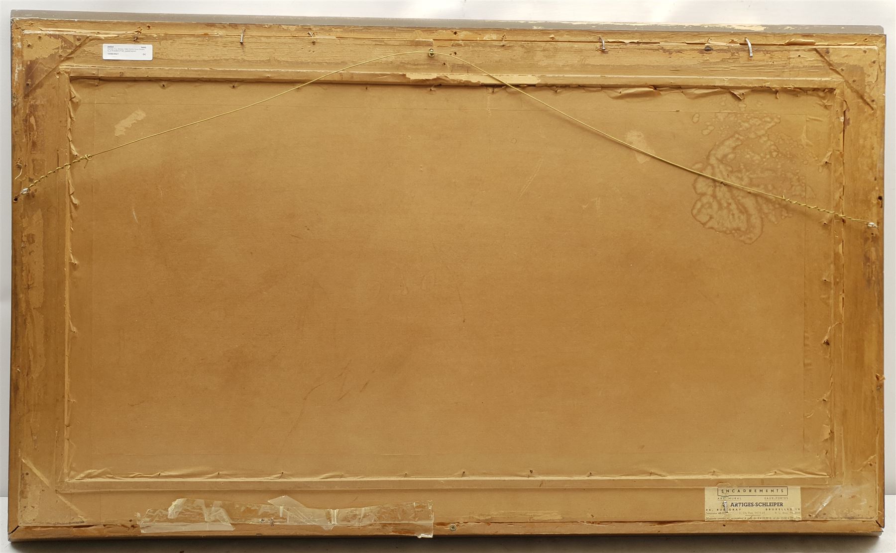 Garstin Cox (British 1892-1933): Corn Stooks by a Woodland Path, pastel signed 43cm x 85cm