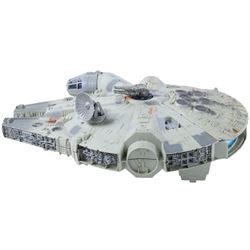 Two Star Wars Millennium Falcon models, comprising Kenner Power of the Force and a custom painted example, largest L72cm
