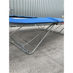 EuroTramp professional folding trampoline, 5m x 3m x 110cm high - THIS LOT IS TO BE COLLECTED BY APPOINTMENT FROM DUGGLEBY STORAGE, GREAT HILL, EASTFIELD, SCARBOROUGH, YO11 3TX