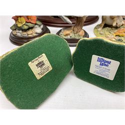 Country Artists figures, to include Bluetit, Elephant, Bluetit on tap etc, together with Lilliput Lanes and other similar items 