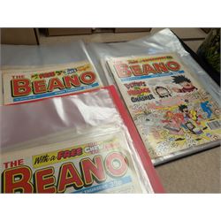 Collection of 1990s Beano and Dandy comics