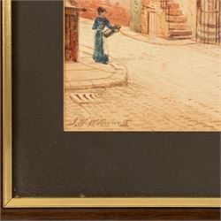 John Wynne Williams (British fl.1900-1920): The Three Mariners Inn, Low Conduit Street, Kind Richard III House, and two further Scarborough views, set of five watercolours signed max 25cm x 15cm (5)