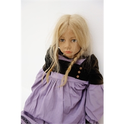  Sigikid 'Liliana' life-size vinyl doll, limited edition No.1/50, model no.24572, H114cm  