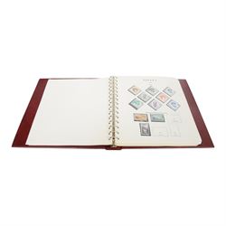 Spanish stamp collection 1950-1990, including mint and used, housed in six albums, and some further loose album sheets