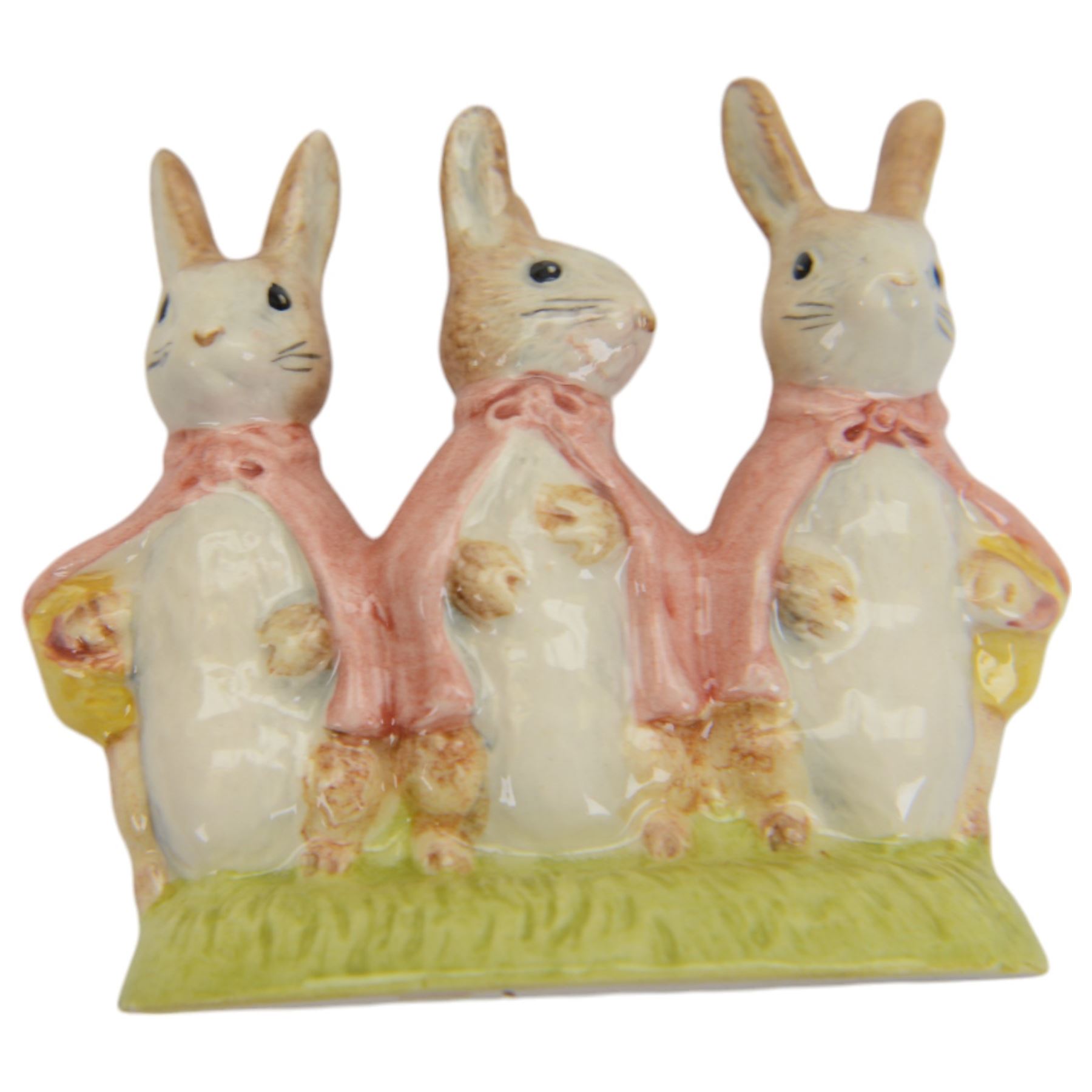 Collection of Royal Albert and similar Beatrix Potter figures, including Cottontail, Tommy Brock, John Joiner etc 