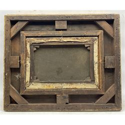 William Anslow Thornley (British fl.1858-1898): Leaving the Harbour in Heavy Seas, oil on canvas signed 'Thornbery' 24.5cm x 34.5cm 