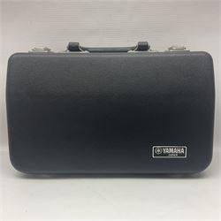 Yamaha 26II five-piece clarinet, serial no.027761; in fitted case with accessories