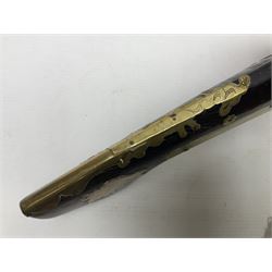 Japanese matchlock musket approximately .45 cal., Edo period (1603-1868), the 66cm(26