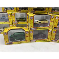 Seventy Classix Transport Treasures 1:76 scale die-cast models, all boxed (70)