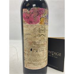 Chateau Mouton Rothschild, 1970, Grand Cru Classe Pauillac, unknown contents and proof 