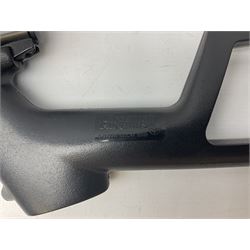 Crosman Air Guns Model 2250B .22 CO2 air rifle, with sound moderator, VLife 3-9 x 40 telescopic sight and Model 1399 Custom skeleton stock, serial no.700B25270, L91cm; with quantity of CO2 gas canisters, 