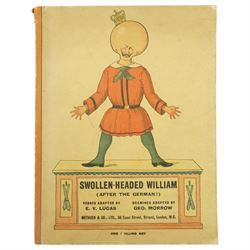 'L'Album de la Guerre', 1914-1919, two volumes published 1923, gilt decorated boards,   'Kriegsalbum' with the illustrtations translated into English and annotated in ink and 'Swollen-Headed William' third edition (4)