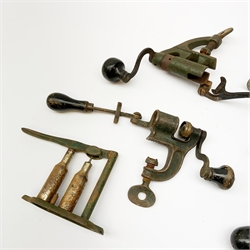 Six 19th/early 20th century shotgun cartridge re-loading tools