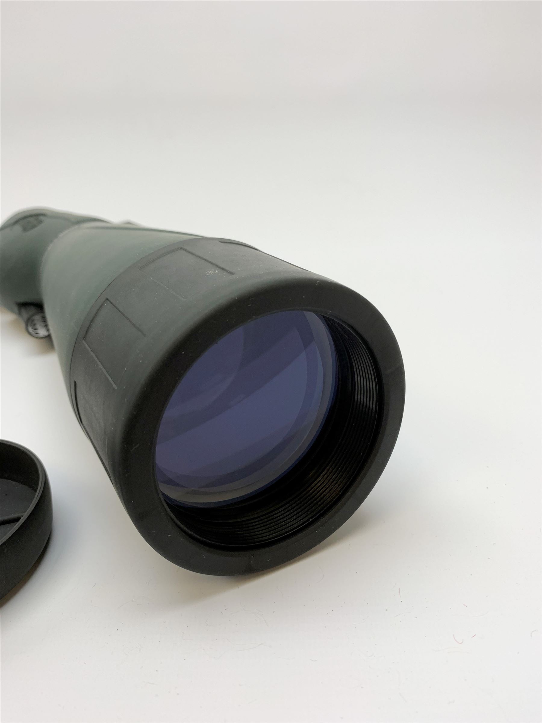 Hawke Sport Optics '24-72x70' zoom spotting scope, with tripod in protective hard case