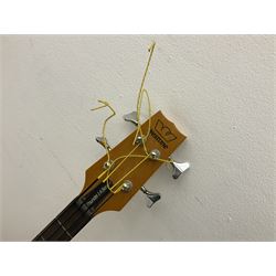 Westone Thunder 1-A elm four-string electric bass guitar, serial no.4052670 L111cm