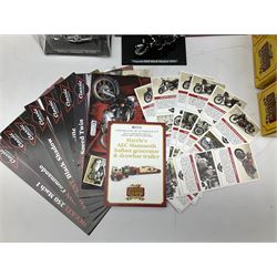 Atlas Editions - eight 'The Greatest Show on Earth' vehicles; all boxed; and seven Classic Motorcycles; four boxed, two in inner packaging and one unboxed; together with associated paperwork