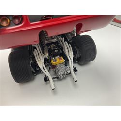 CMC 1:18 Scale Model of a Ferrari 312P Spyder 'Sebring Rennversion, 1969, Start-Nr. 25, Mario Andretti / Chris Amon'; manufactured by CMC Exclusive Modelle; No. M-095. Serie Nr. 1365 with certificate. Fully constructed and out of box with original box, accessories, packaging and paperwork.