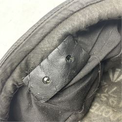 Collection of nineteen British Army booklets 1940s - 1970s including Small Arms Training 1944, various Infantry Training, Cadet Training Manual 1978, Signal Training, Commander's Aide Memoires etc; 1950s blue beret with Yorks Brigade badge; part travelling toilet set in cloth roll; all contained in pine box with webbing straps