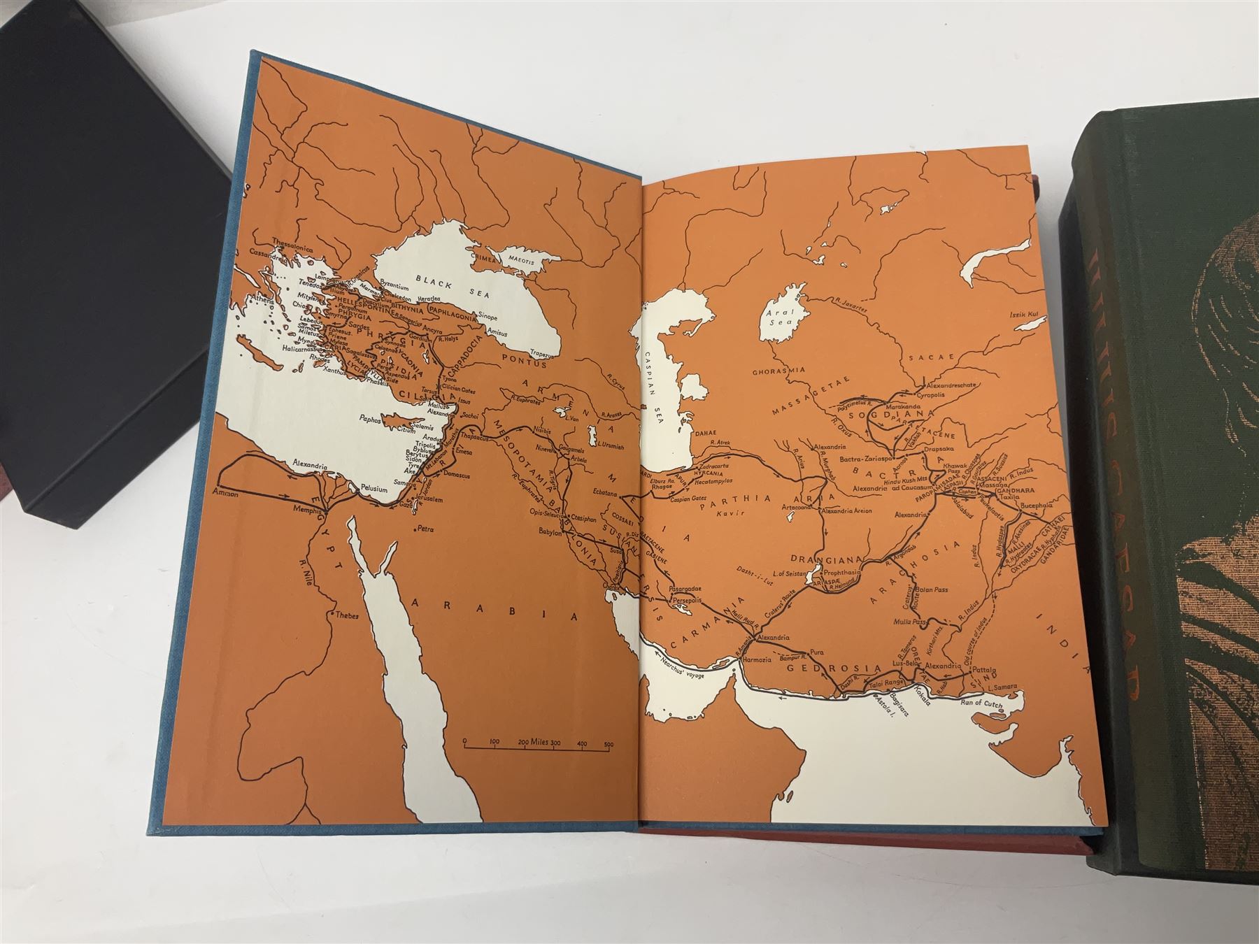 Folio Society - nineteen volumes including The Great Plague, Egypt Revealed, The Life of Alexander the Great, The Earth an Intimate History etc  