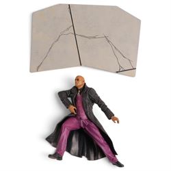 Six N Toys The Matrix action figures, comprising Tank, Agent Smith, Mr Anderson, Sentinel, and two Trinity versions, together with two unboxed The Matrix figures