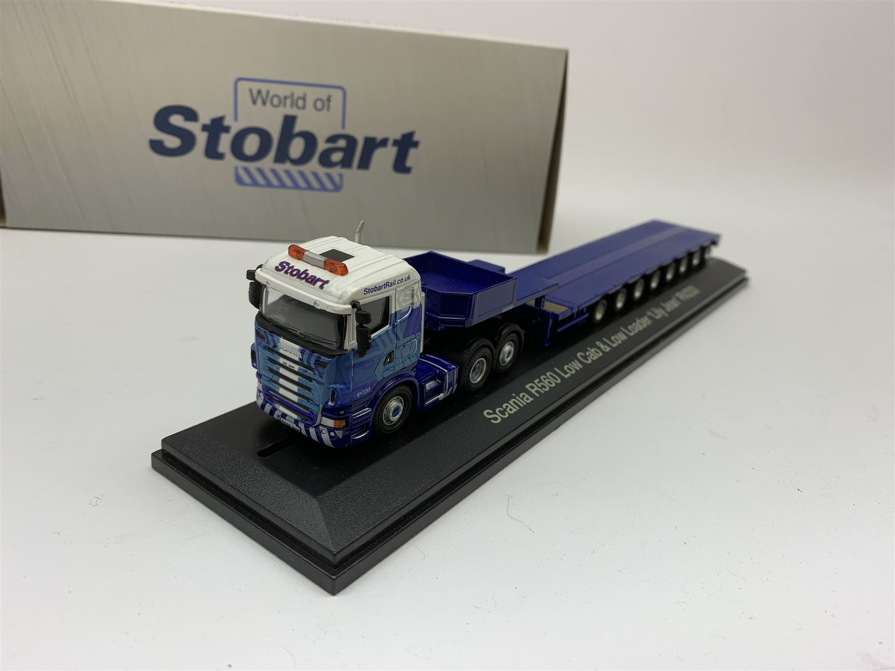 Four Atlas Editions 1:76 scale Special Edition Collector's Models of Eddie Stobart vehicles with paperwork; and another by Corgi No.59516; all mint and boxed; together with an Eddie Stobart DVD (6)