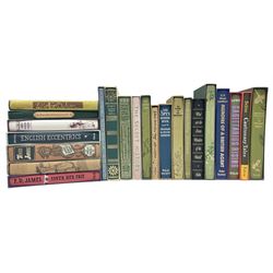 Folio Society; twenty two volumes, to include Cautionary Tales, In Trouble again, Uncle Silas, The Secret History, Sagittarius Rising etc 