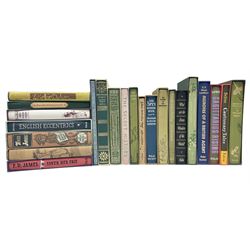 Folio Society; twenty two volumes, to in