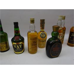Ten bottles of blended Scotch whisky, including Smuggler, Glenngarry, The Claymore etc, various contents and proofs (10)