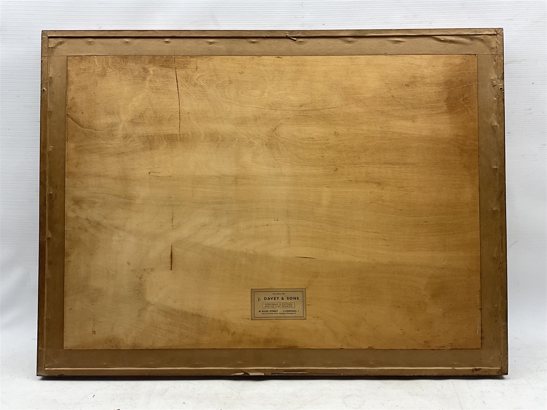 Allan Peel Tankard (British 1897-1964): London Street Scenes, set of three ink and watercolours signed and dated 1953, in matching frames, max 37cm x 55cm (3)