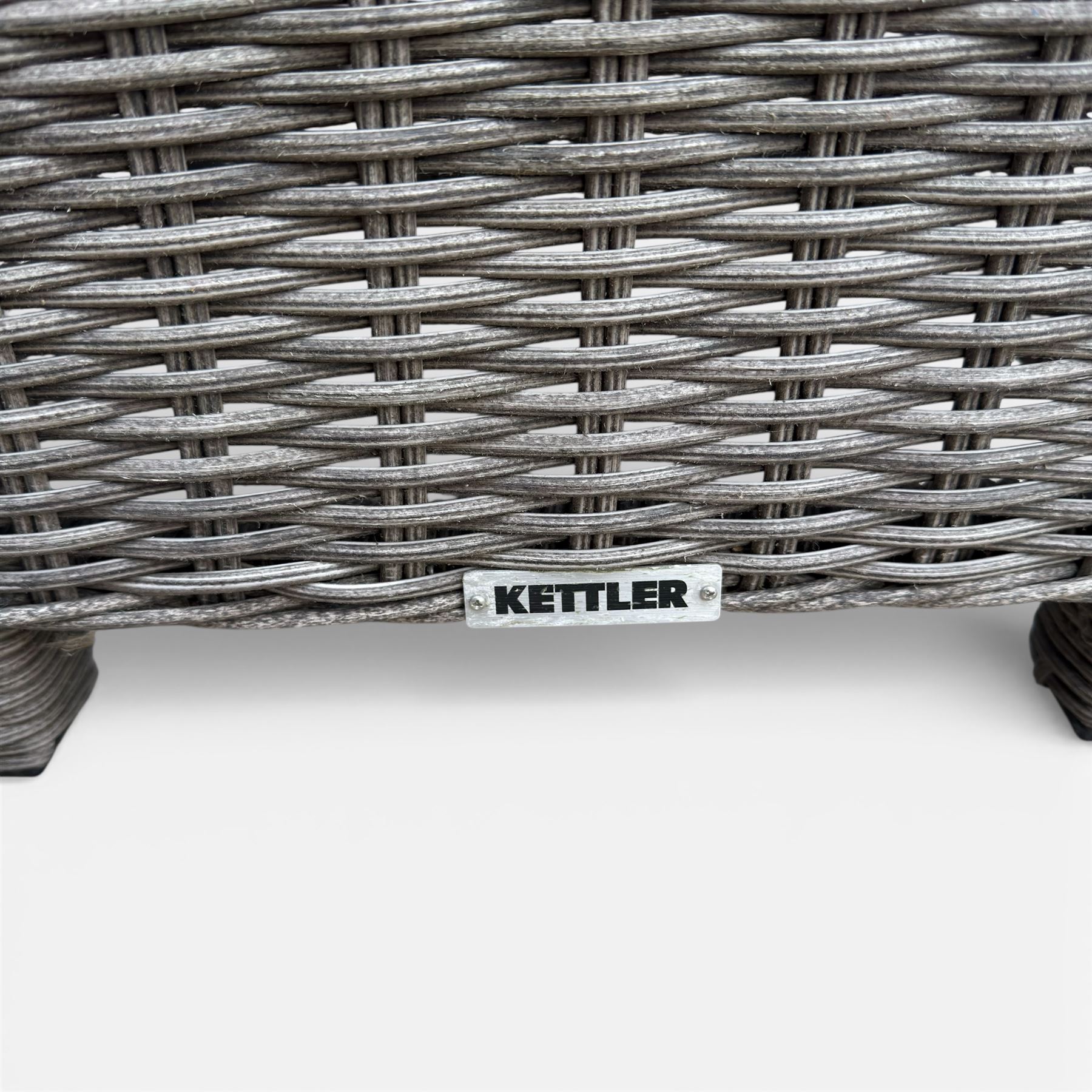 Kettler Rattan garden suite, Grey