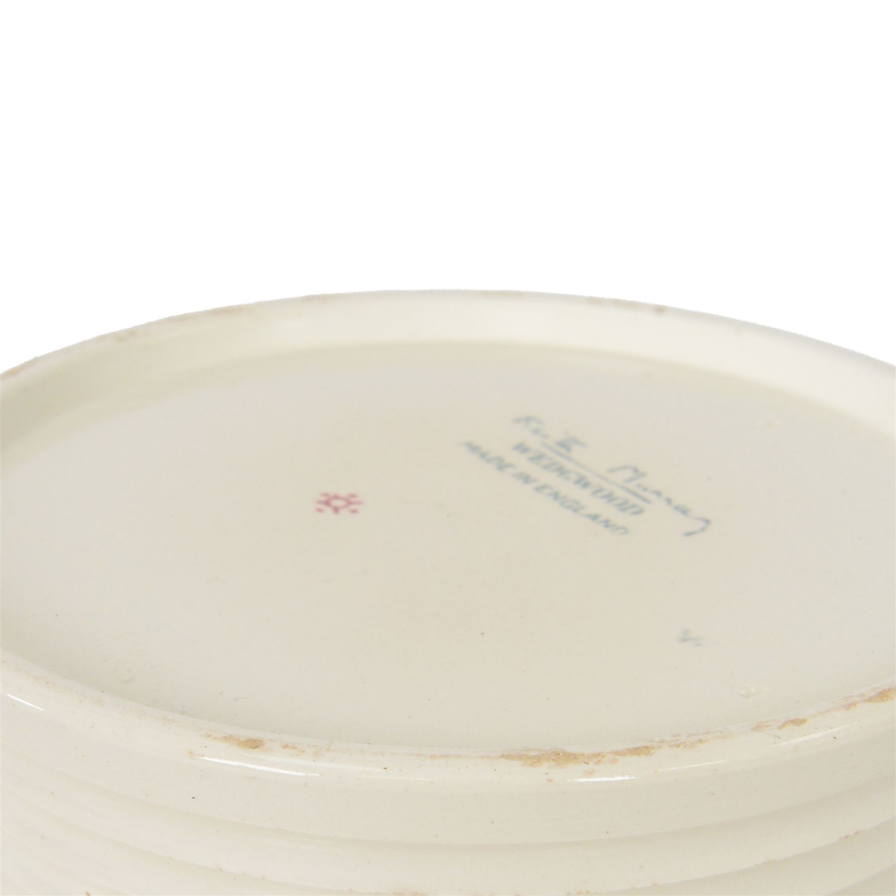 Keith Murray for Wedgwood footed bowl, marked beneath 