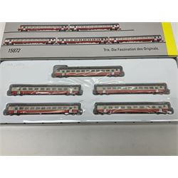 Trix Minitrix 'N' gauge - No.15872 Express Train Passenger five-car set; boxed