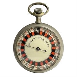Early 20th century novelty Monaco roulet