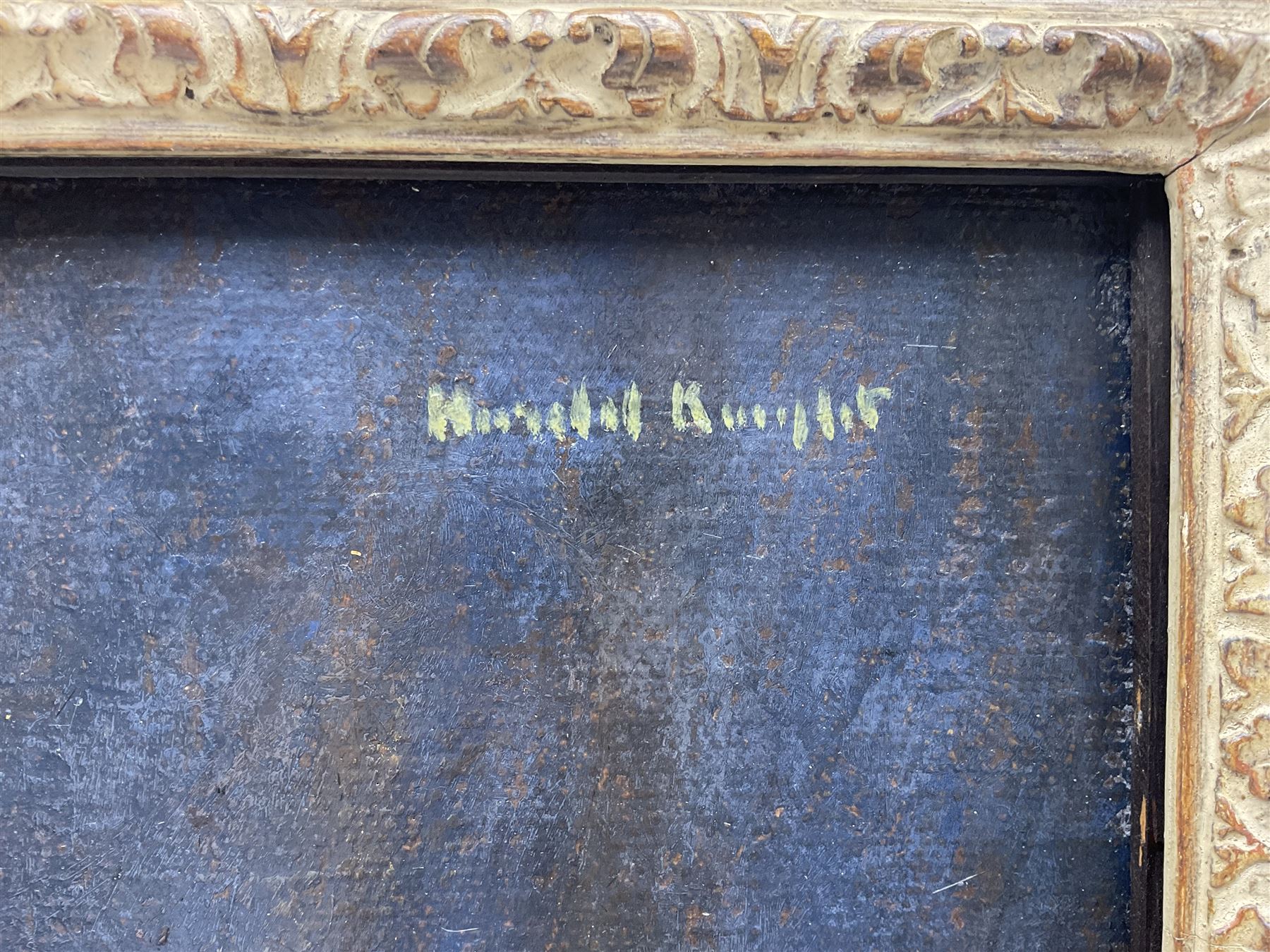 Harold Knight (Staithes Group 1874-1961): Portrait of Mrs Herma Levitt (neé Lang), oil on canvas signed, James Bourlet label verso 60cm x 50cm