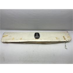 BSA Meteor .22 cal. air rifle with break-barrel action, serial no.TH80547, L106.5cm overall; in original box with accessories. NB: AGE RESTRICTIONS APPLY TO THE PURCHASE OF AIR WEAPONS.